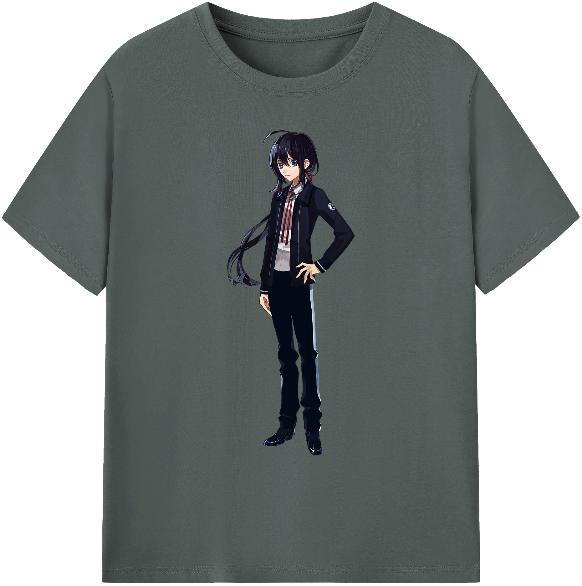 （画像用） 刀剣乱舞 Touken Ranbu 綿100％ メンズ半袖Tシャツ｜肌触りやわらか＆通気性